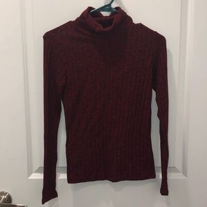 Burgundy Long Sleeve Shirt